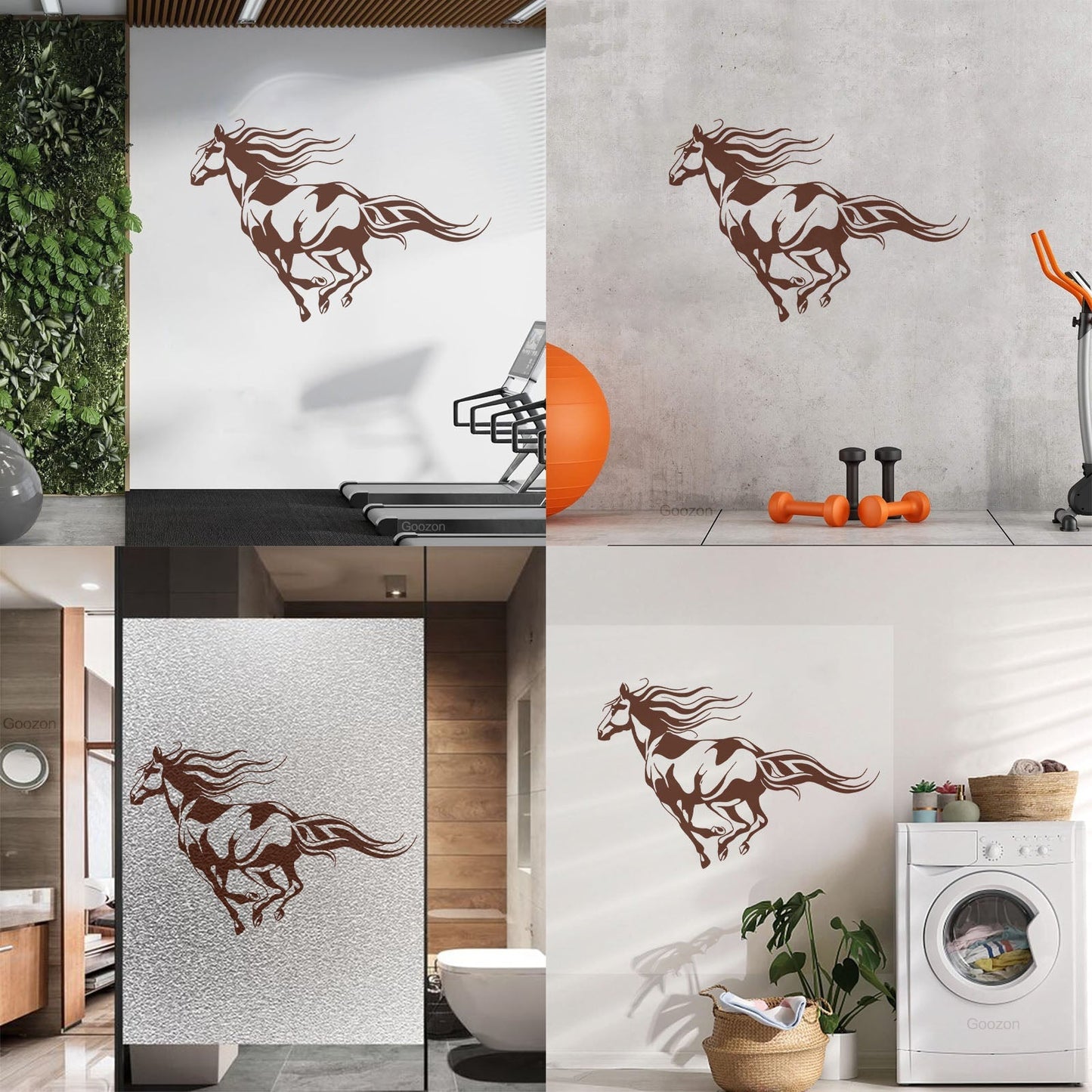Engraving Decals Beautiful Horse Animal Rides Great Window Decals