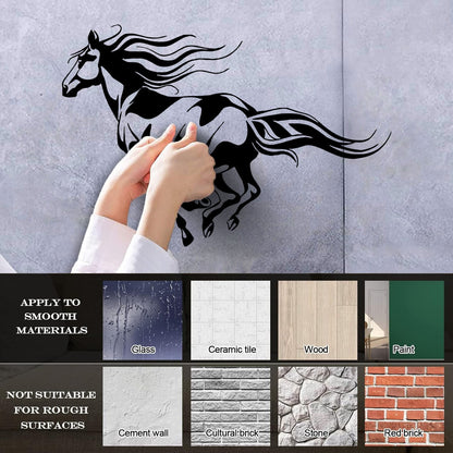 Engraving Decals Beautiful Horse Animal Rides Great Window Decals