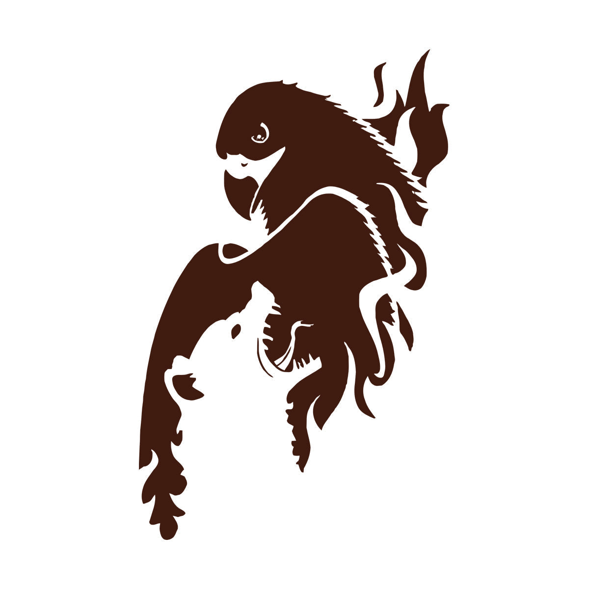 Vinyl Art Sticker Eagle Bird Wolf Predator Animal Cool Multi Color Selection