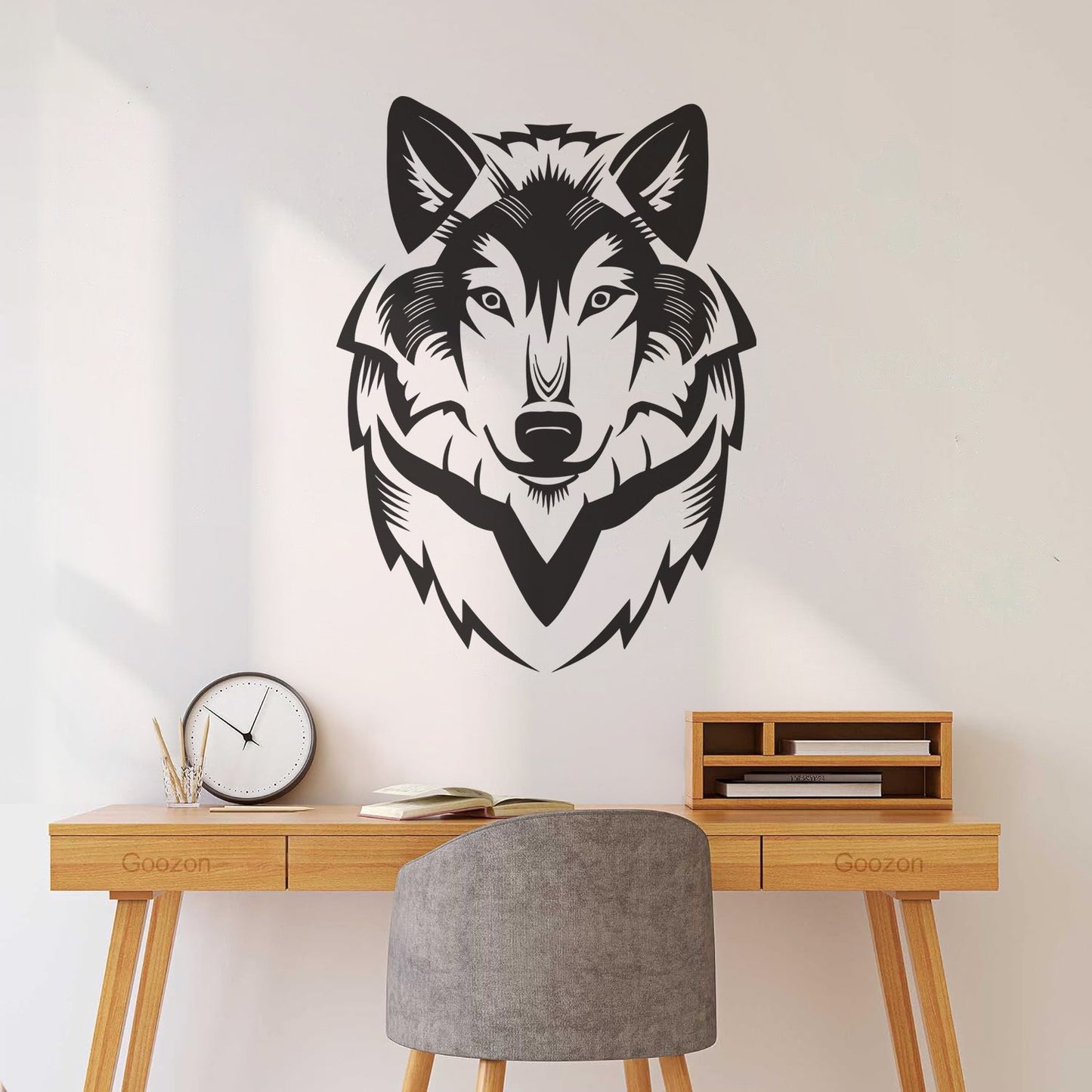 Vinyl Wall Stickers Wolf Animals Predator Forest Home It Won'T Fall Off