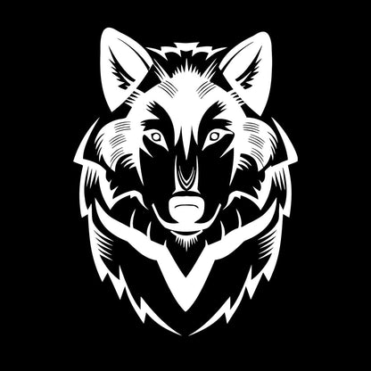 Vinyl Wall Stickers Wolf Animals Predator Forest Home It Won'T Fall Off