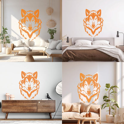 Vinyl Wall Stickers Wolf Animals Predator Forest Home It Won'T Fall Off