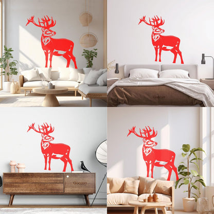 Wall Decals Deer Animals Forest Hunting Hunters Home Personalized Customization