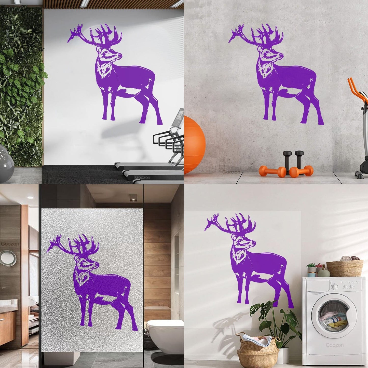 Wall Decals Deer Animals Forest Hunting Hunters Home Personalized Customization