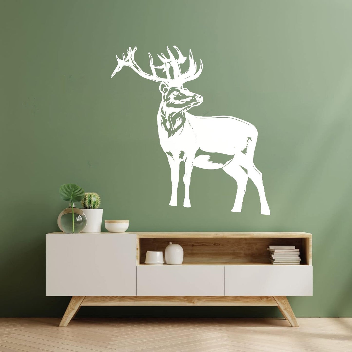 Wall Decals Deer Animals Forest Hunting Hunters Home Personalized Customization