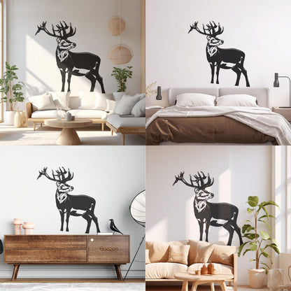 Wall Decals Deer Animals Forest Hunting Hunters Home Personalized Customization