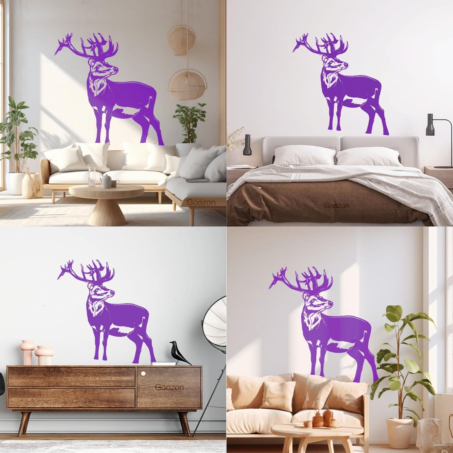 Wall Decals Deer Animals Forest Hunting Hunters Home Personalized Customization