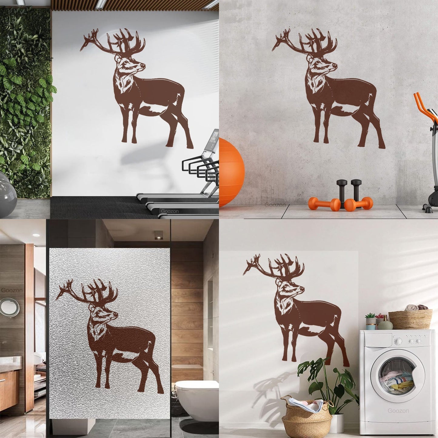 Wall Decals Deer Animals Forest Hunting Hunters Home Personalized Customization