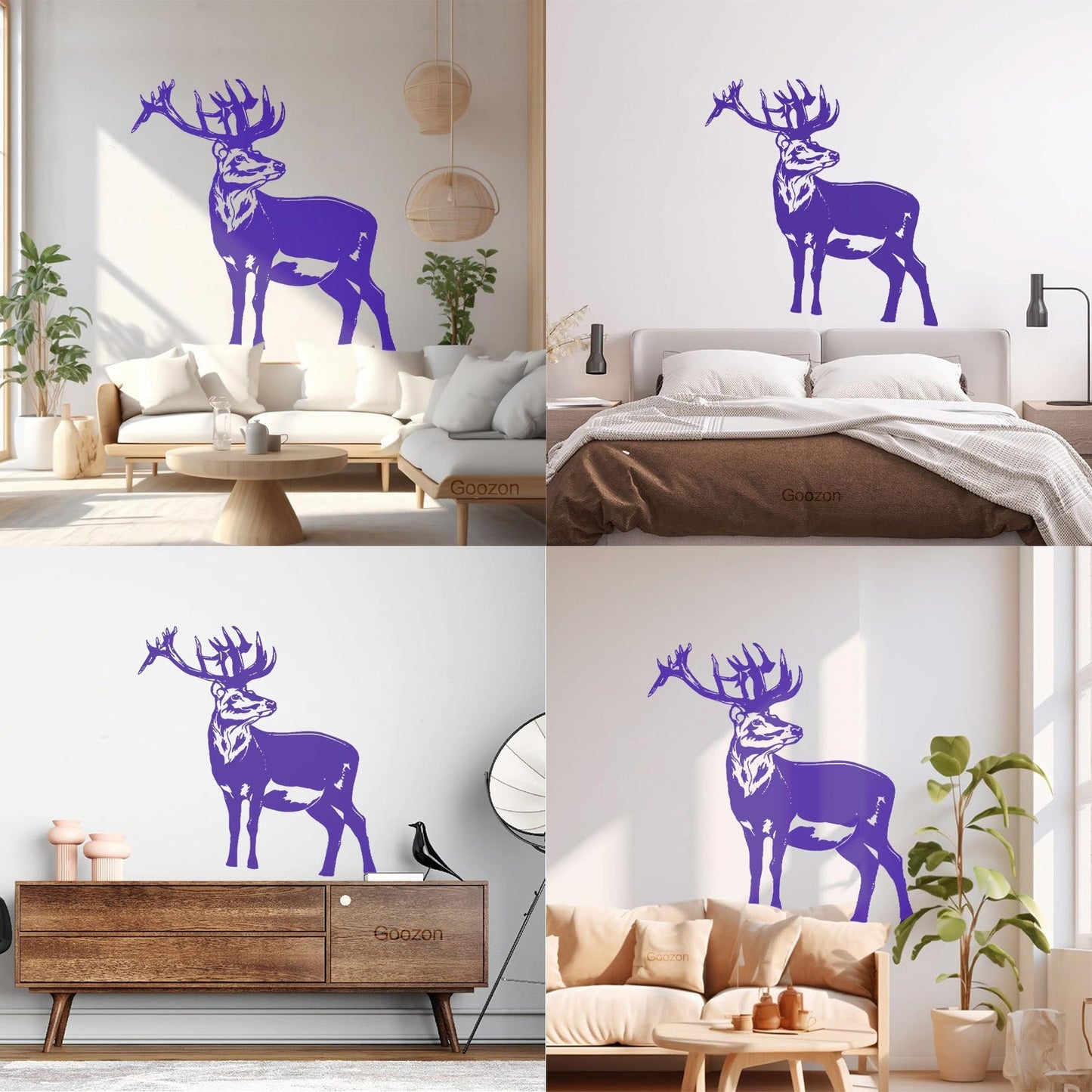 Wall Decals Deer Animals Forest Hunting Hunters Home Personalized Customization