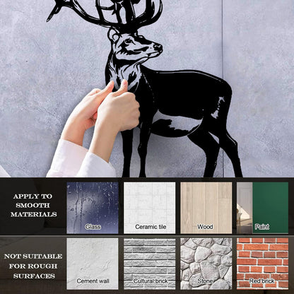 Wall Decals Deer Animals Forest Hunting Hunters Home Personalized Customization