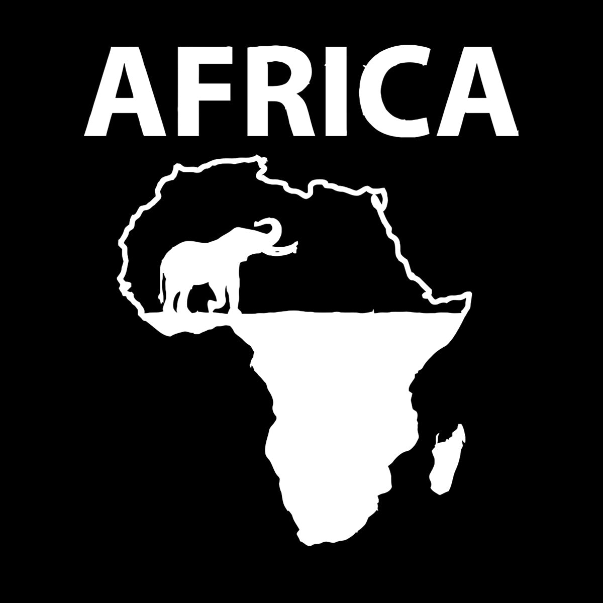 Africa Elephant Jungle Wild Animals Home Vinyl Wall Decals Can Modify And Add Information