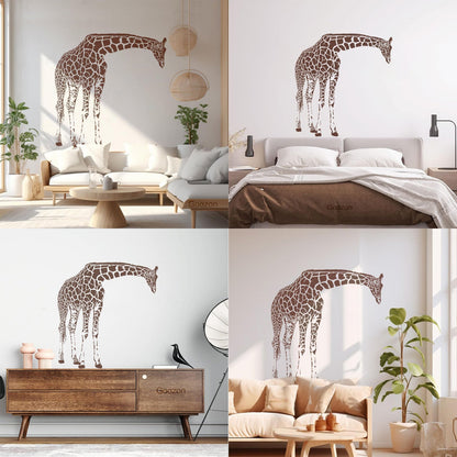 Vinyl Wall Decals Giraffe Africa Jungle Cool Animal Waterproof