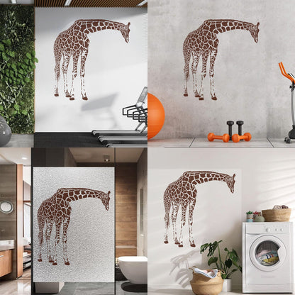 Vinyl Wall Decals Giraffe Africa Jungle Cool Animal Waterproof