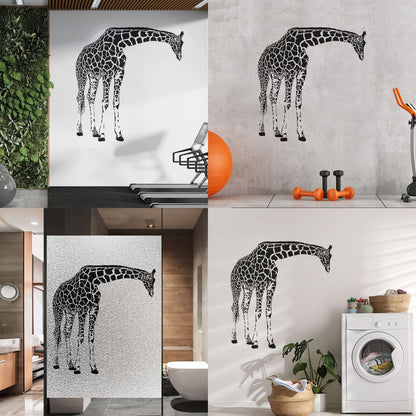 Vinyl Wall Decals Giraffe Africa Jungle Cool Animal Waterproof
