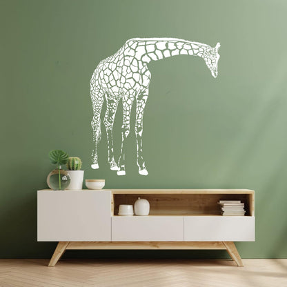 Vinyl Wall Decals Giraffe Africa Jungle Cool Animal Waterproof