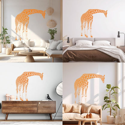 Vinyl Wall Decals Giraffe Africa Jungle Cool Animal Waterproof