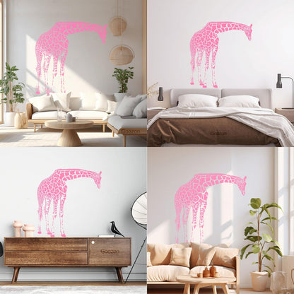 Vinyl Wall Decals Giraffe Africa Jungle Cool Animal Waterproof