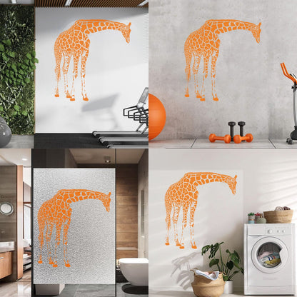 Vinyl Wall Decals Giraffe Africa Jungle Cool Animal Waterproof