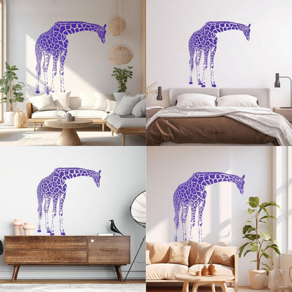 Vinyl Wall Decals Giraffe Africa Jungle Cool Animal Waterproof