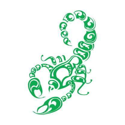 Fine Carving Decals Arachnology Animals Insect Scorpio Sting Venom Window Decals