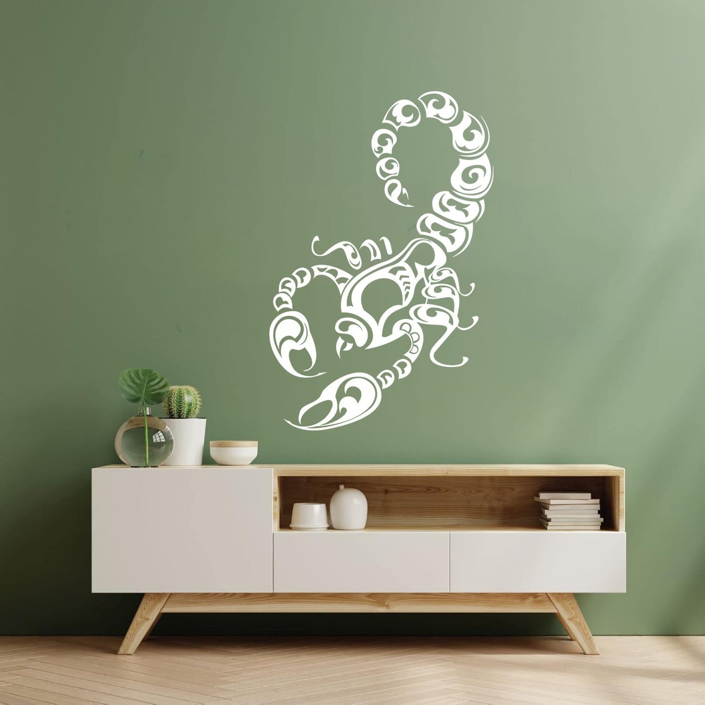 Fine Carving Decals Arachnology Animals Insect Scorpio Sting Venom Window Decals