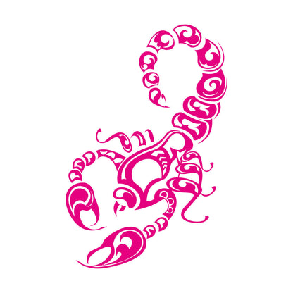 Fine Carving Decals Arachnology Animals Insect Scorpio Sting Venom Window Decals