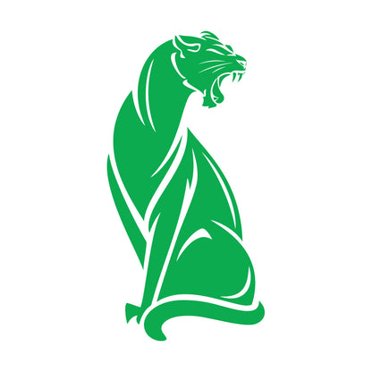 Wall Decals Pvc Dangerous Wild Animals Panther Predator Removable Without Leaving Glue