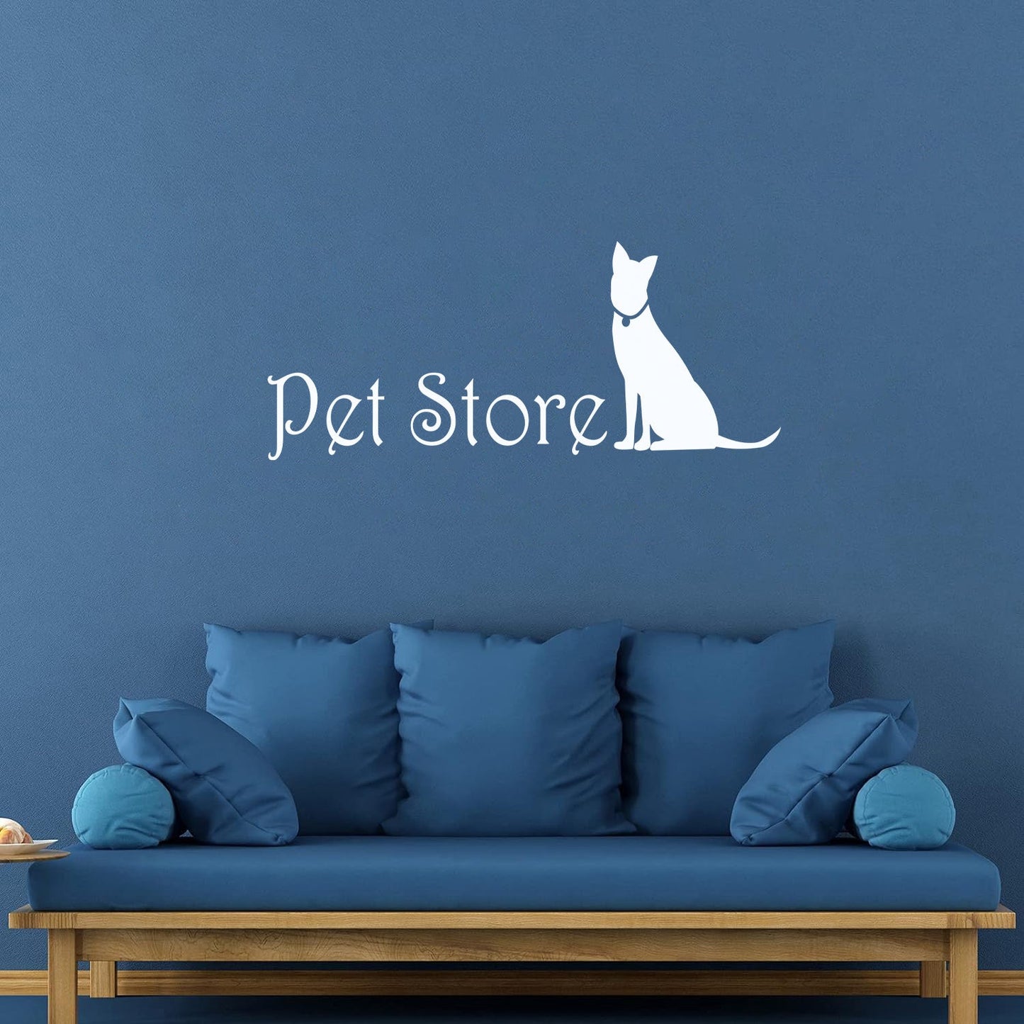 Lettering Stickers Pet Store Logo Home Animals Self Adhesive