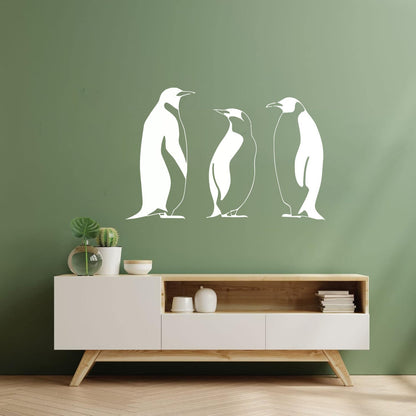 Wall Vinyl Sticker Decor And Penguin Winter Animal Great It Won'T Fall Off