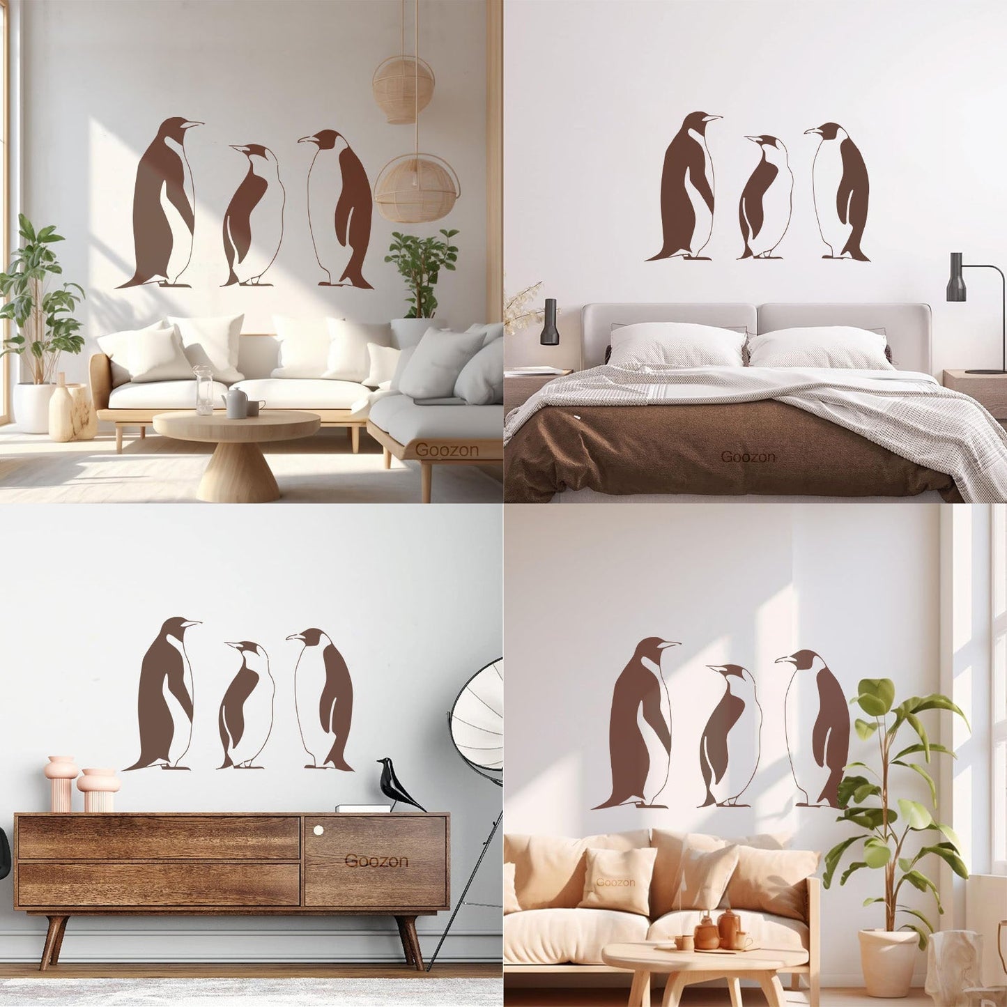 Wall Vinyl Sticker Decor And Penguin Winter Animal Great It Won'T Fall Off