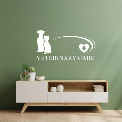 Fine Carving Stickers Business And Vetirenary Care Hospitals Pets Animals Personalized Customization