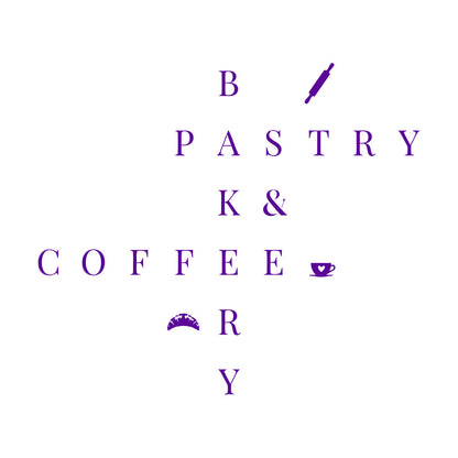Vinyl Wall Stickers Lettering Kitchen Bakery Pastry Coffee Cafe Rolling Pin Removable Without Leaving Glue
