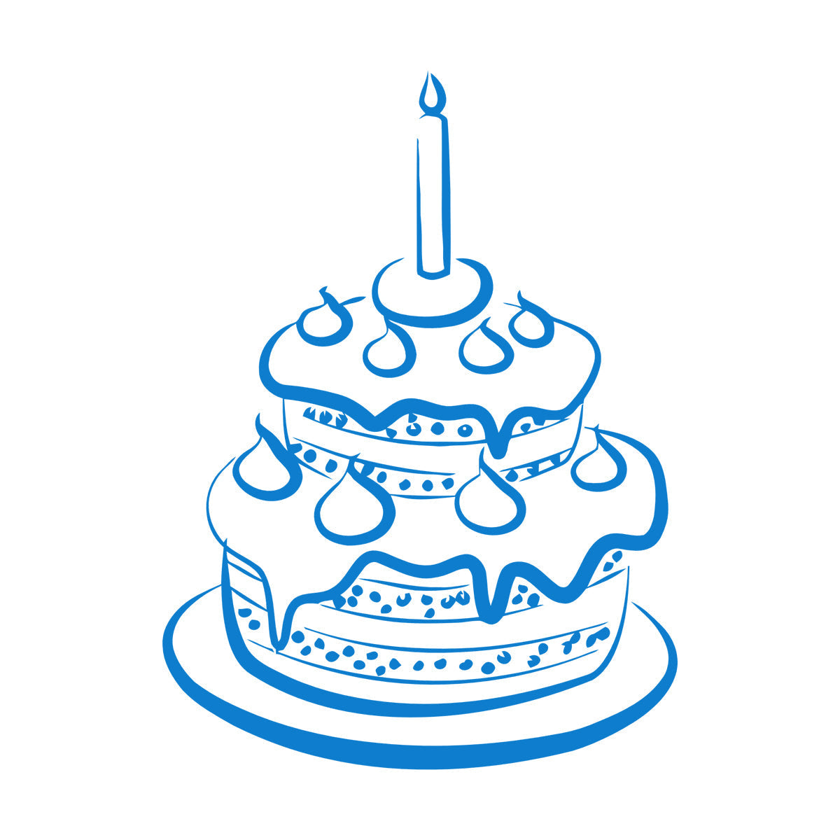 Vinyl Wall Decals Cake Kitchen Pie Confectionery Bakery Bakehouse Do Not Damage The Wall Surface