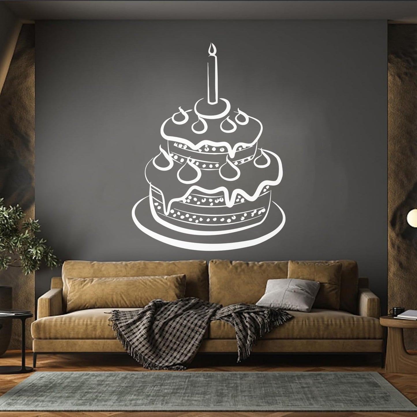 Vinyl Wall Decals Cake Kitchen Pie Confectionery Bakery Bakehouse Do Not Damage The Wall Surface