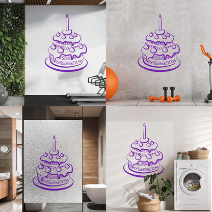Vinyl Wall Decals Cake Kitchen Pie Confectionery Bakery Bakehouse Do Not Damage The Wall Surface