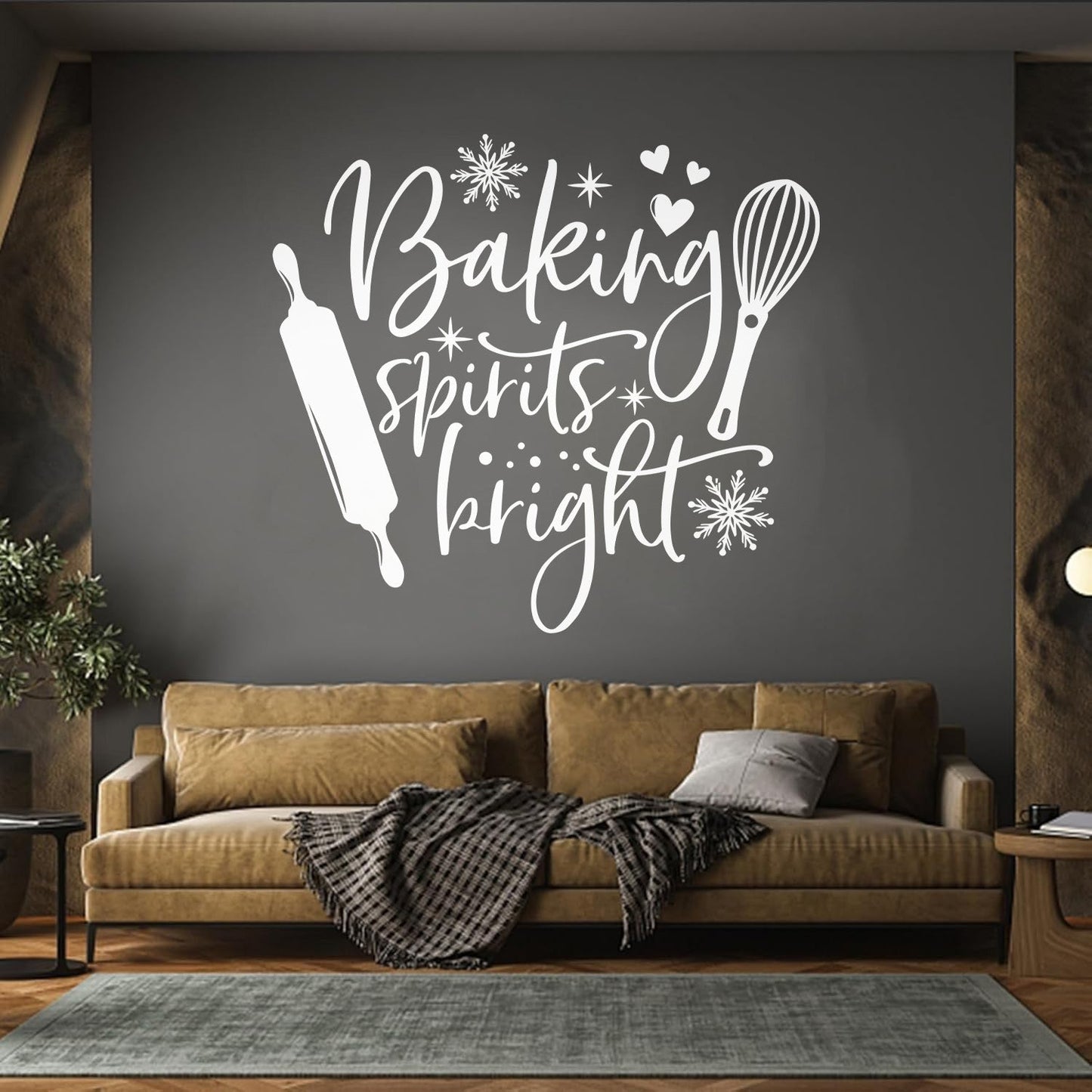 Vinyl Art Sticker Bakehouse Shop Bakery Baking Kitchen Phrase Personalized Customization