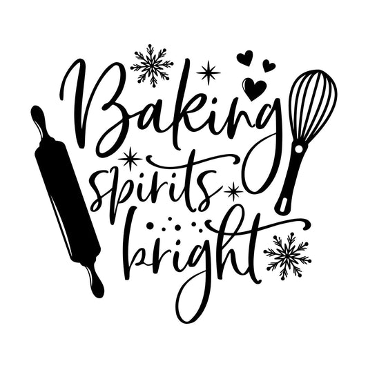 Vinyl Art Sticker Bakehouse Shop Bakery Baking Kitchen Phrase Personalized Customization