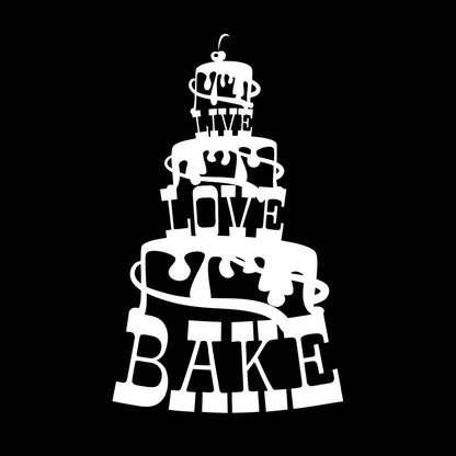 Wall Decals Paster Paper Bakery Bakehouse Quote Logo Cake Window Decals