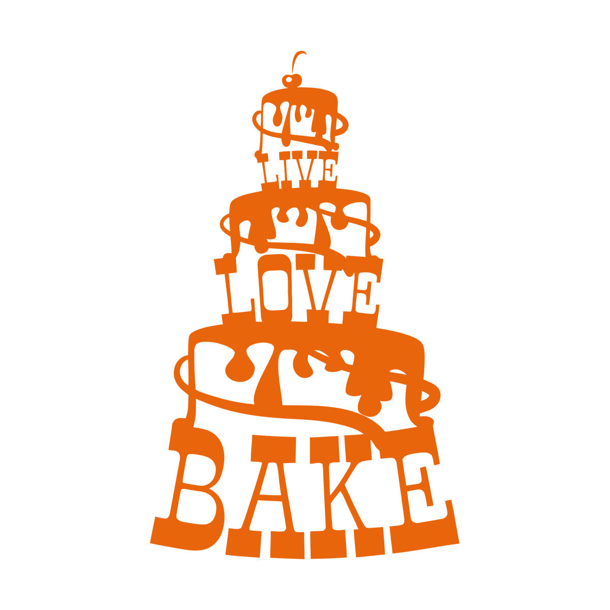 Wall Decals Paster Paper Bakery Bakehouse Quote Logo Cake Window Decals