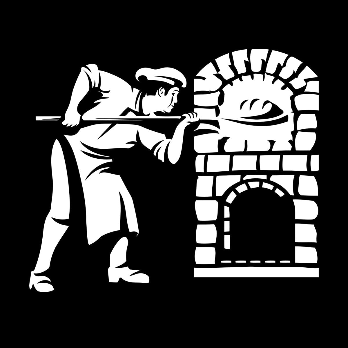 Vinyl Wall Stickers Bakery Bakeshop Kitchen Bakehouse Oven Glass Stickers