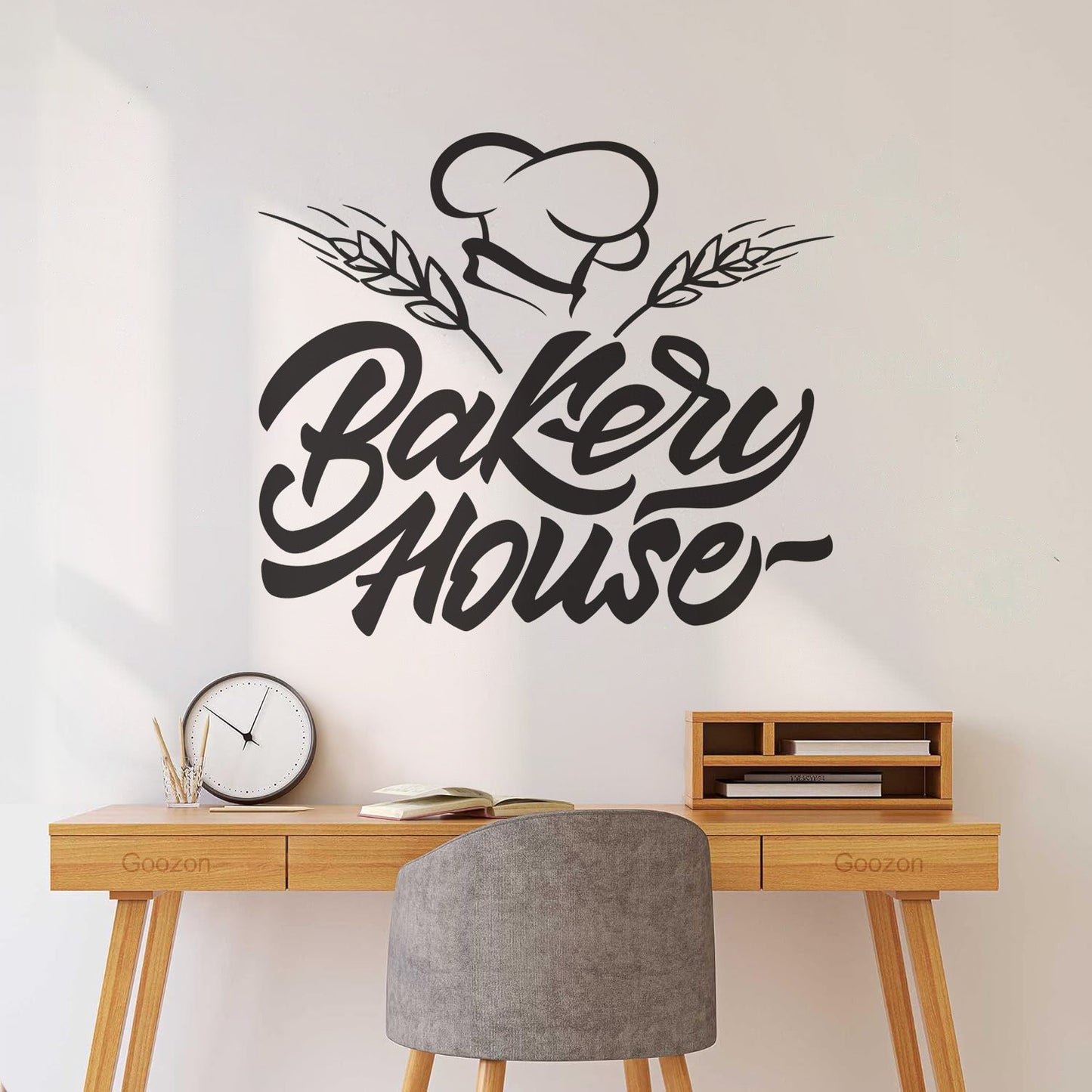 Vinyl Art Sticker Bakery Oven Baking House Products Kitchen Multiple Size Options