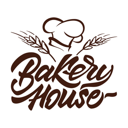 Vinyl Art Sticker Bakery Oven Baking House Products Kitchen Multiple Size Options