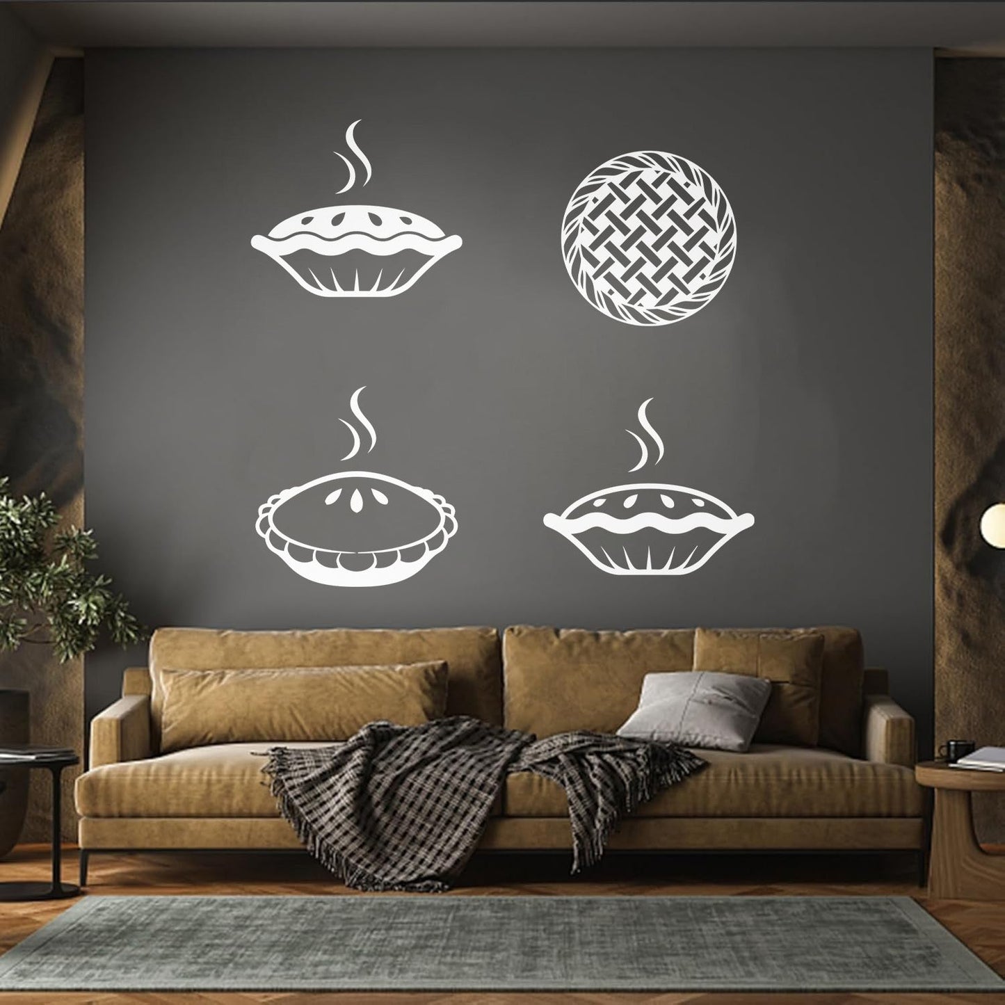 Wall Decals Bakery Shop Cake Kitchen Pie Baking House Cafe Car Body Decoration