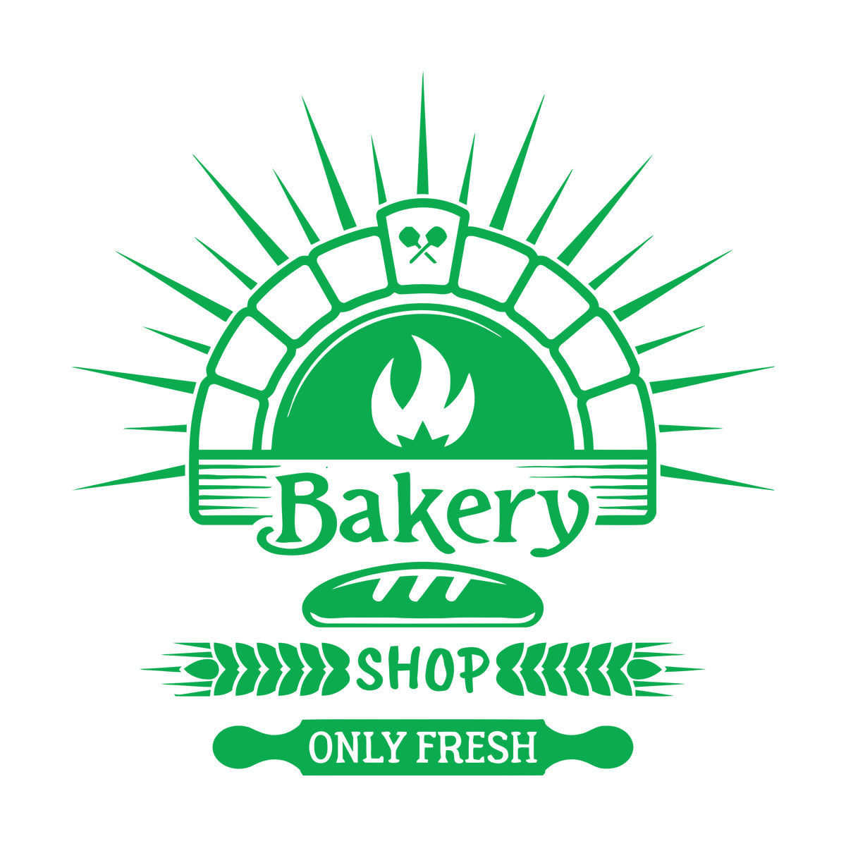 Wall Stickers Bakery Store Bakehouse Bread Baking Products Kitchen Do Not Damage The Wall Surface