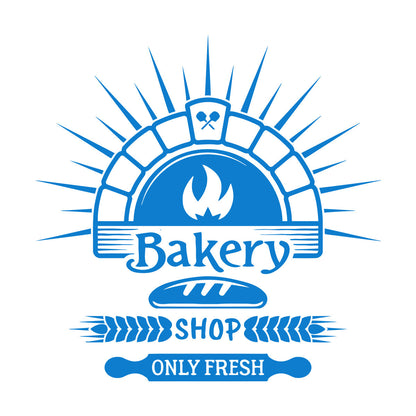 Wall Stickers Bakery Store Bakehouse Bread Baking Products Kitchen Do Not Damage The Wall Surface