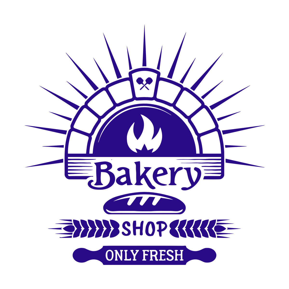Wall Stickers Bakery Store Bakehouse Bread Baking Products Kitchen Do Not Damage The Wall Surface