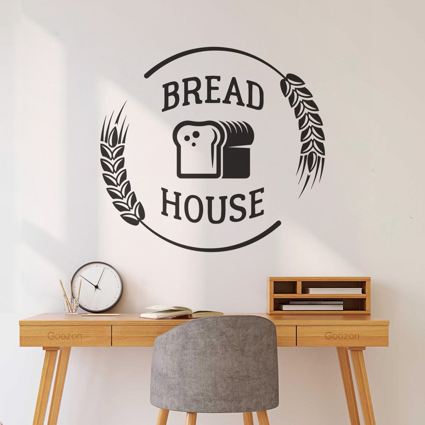 Wall Decals Bread House Farinaceous Food Bakehouse Bakery Can Modify And Add Information