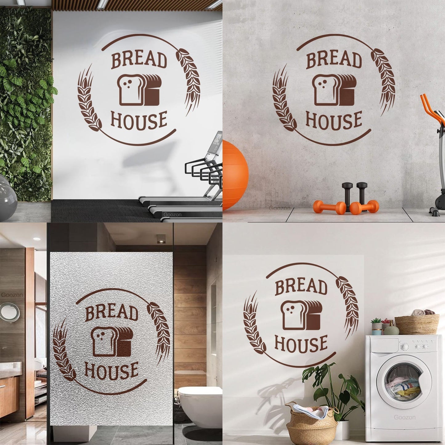 Wall Decals Bread House Farinaceous Food Bakehouse Bakery Can Modify And Add Information