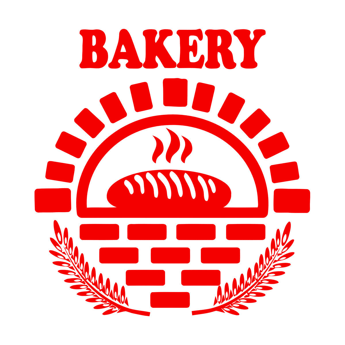Mural And Wall Vinyl Decal Kitchen Bakery Bakehouse Fresh Products Can Modify And Add Information