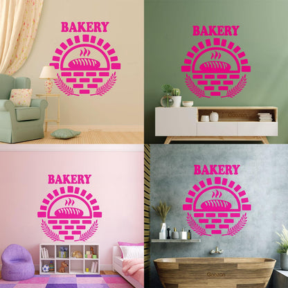 Mural And Wall Vinyl Decal Kitchen Bakery Bakehouse Fresh Products Can Modify And Add Information